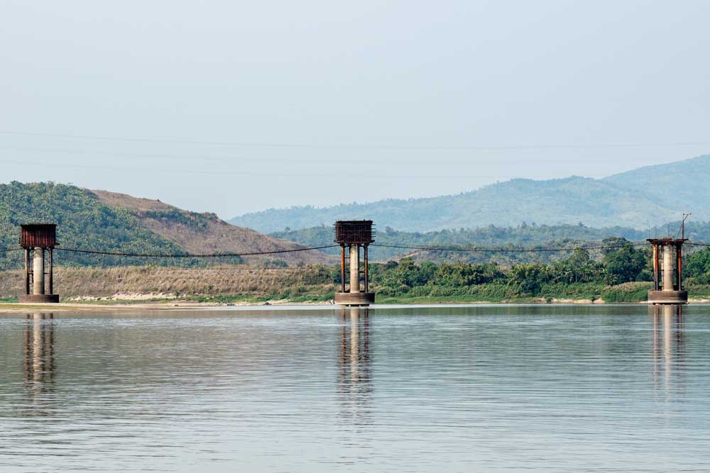Early works for the suspended Myitsone Dam project. Photo: RFA