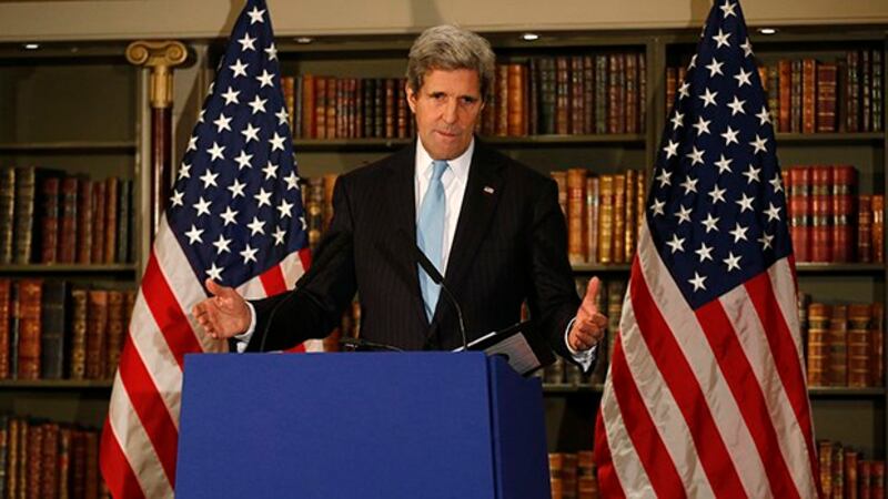 美国拜登政府气候变化特使约翰·克里(John Kerry)4月14日访问中国(美联社)