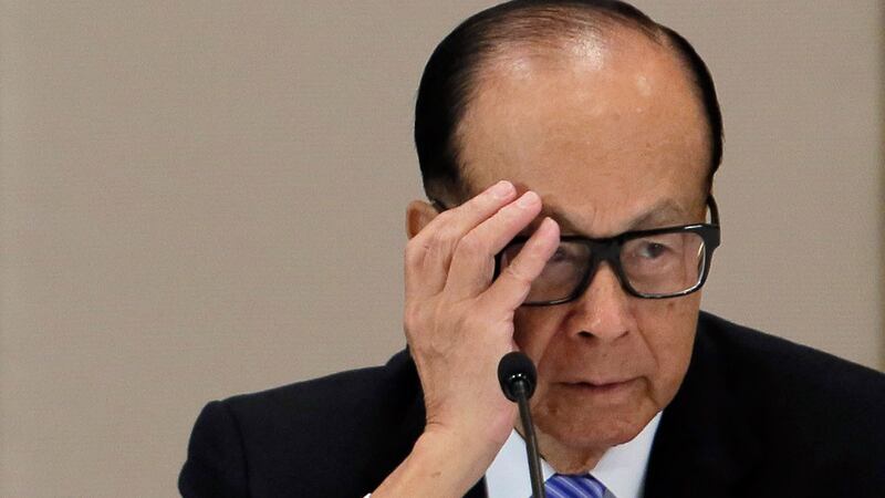 香港首富李嘉诚(美联社)