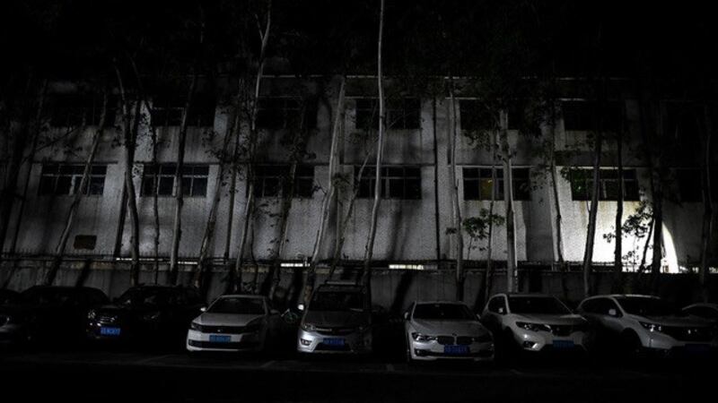 广东省东莞市厚街的一座工业园区的建筑，该地区受到电力限制。（法新社资料图片）