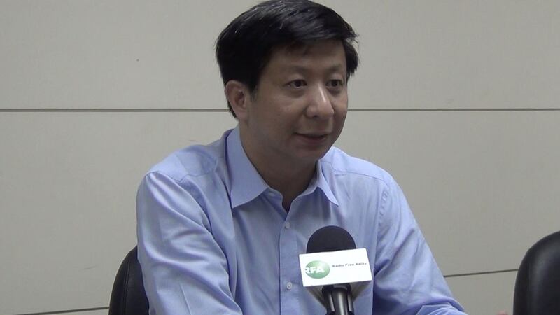 中华战略前瞻协会研究员揭仲(RFA资料照)