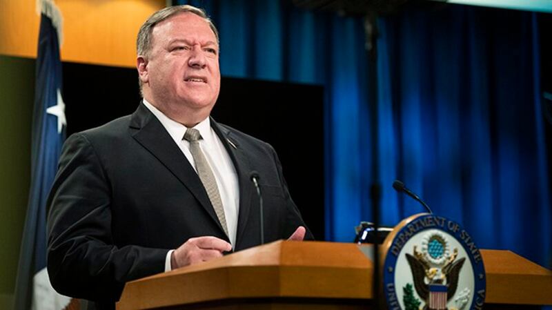 美国国务卿蓬佩奥(美联社)