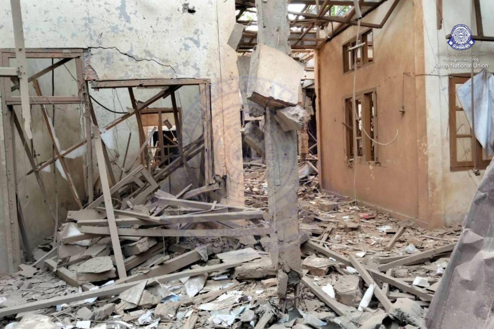 Myanmar junta bombs hospital days after declaring ceasefire extension