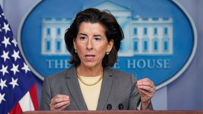 商务部长雷蒙多（Gina Raimondo）表示，美国计划推出“新印太经济框架”，将与理念相近的民主伙伴打造开放与包容性的多边整合机制，但不会加入CPTPP。（美联社图片）