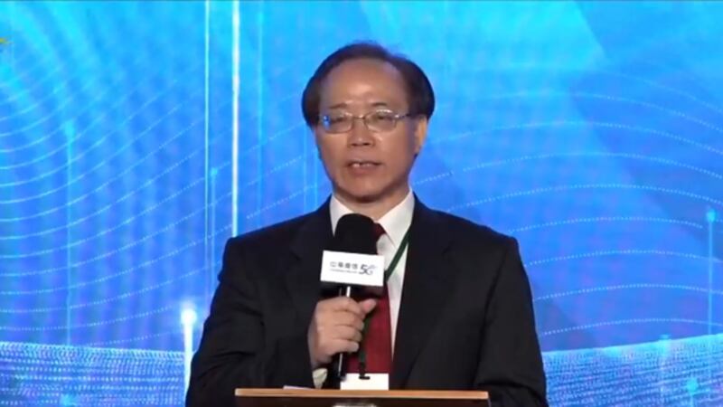 中华电信董事长谢继茂。(中华电信网路直播截图)