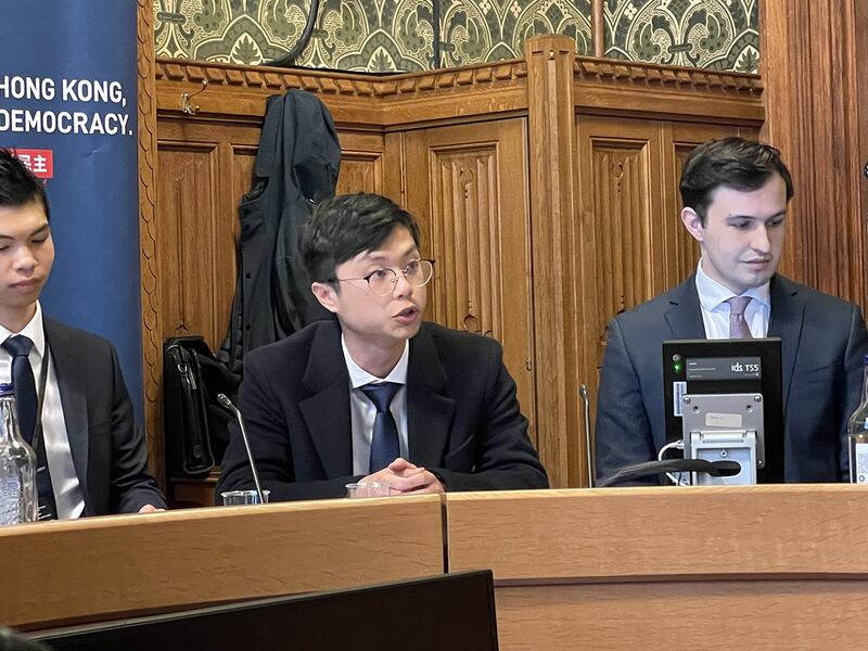 V4HK成员区倬僖。 (文在山摄)