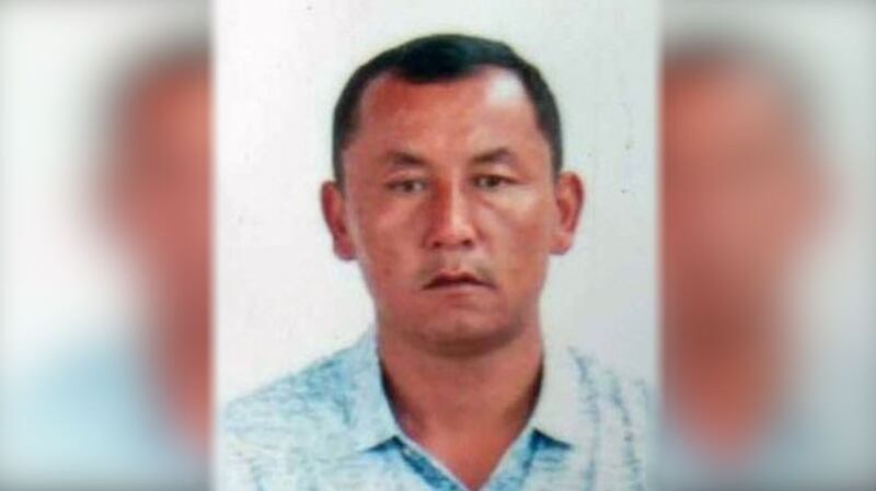 被判刑17年的艾克拜尔 .艾力甫巴扎依。(家属提供/记者乔龙)