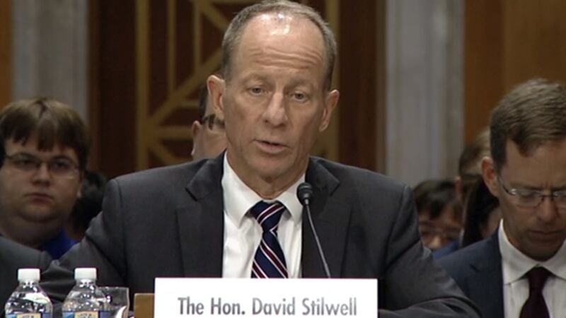 美国国务院亚太助卿史达伟(David Stilwell)(视频截图/美国国会)