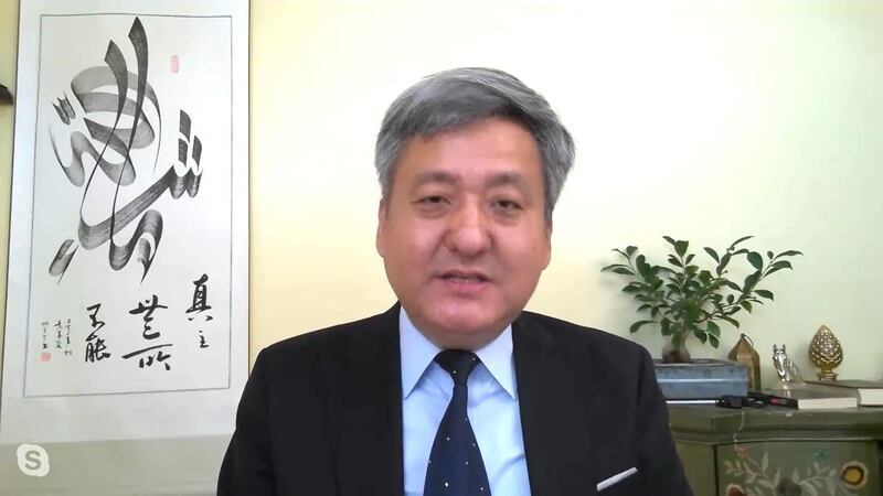 时事评论人士马聚认为,“白纸运动”并不会随着解封而停止。(截图自节目)