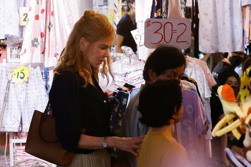 Amazon周五在全球推出一部由Nicole Kidman主演的新剧 (图) ,该剧部分内容在香港拍摄。(路透社图片)