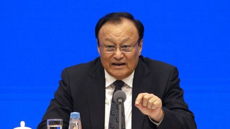 被美国宣布制裁的新疆自治区前主席扎克尔(Shohrat Zakir)(美联社图片)