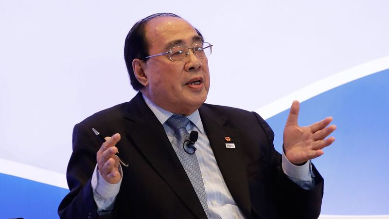 中国政府欧洲事务特别代表吴红波(美联社)