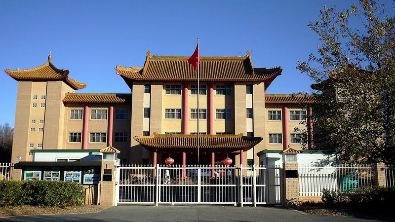 中国驻澳大利亚联邦大使馆(路透社)