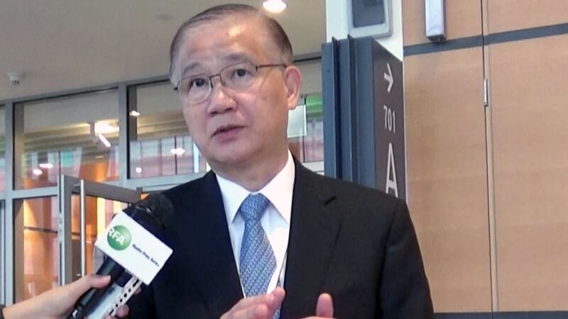 前台大校长杨泮池认为,台湾自由民主,是吸引人才的强项,“最近不是很多香港人移居到台湾?”(记者夏小华摄)