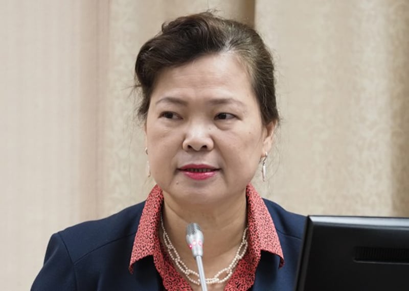 台湾经济部长王美花(RFA资料照)