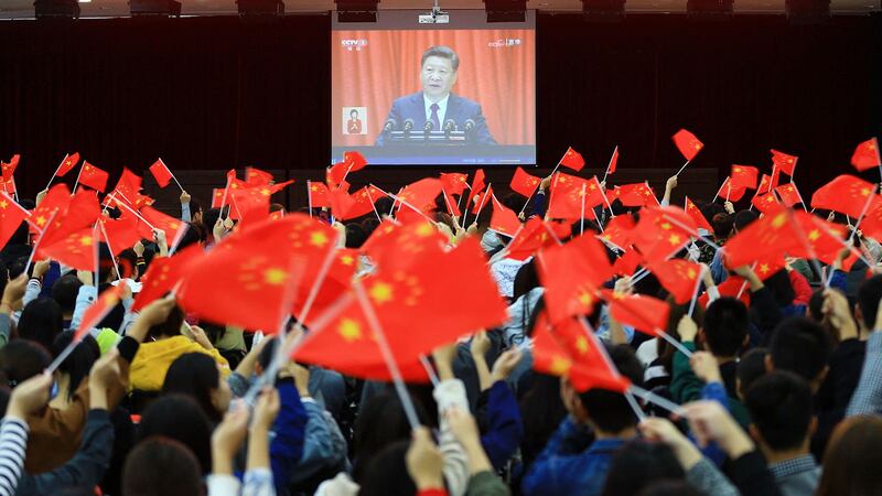 习近平近期发起“学习党史教育”运动。(法新社资料图片)
