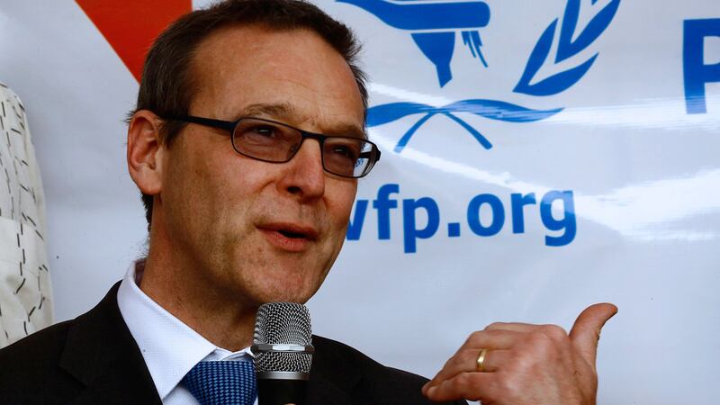 英国外交部常务次长麦克唐纳(Simon McDonald)表示,对英国而言,继续执行有关华为的决定,和保持英国的战略独立关係,二者可以兼得。(法新社/资料图)