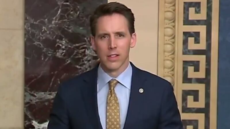 美国联邦参议员霍利(Josh Hawley)6月10日提出《台湾防卫法》草案,要求美国有足够的军事能力遏阻中国进犯台湾。(twitter.com/HawleyMO)